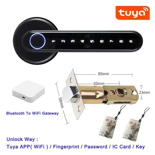 Bluetooth Remote Control Fingerprint Lock